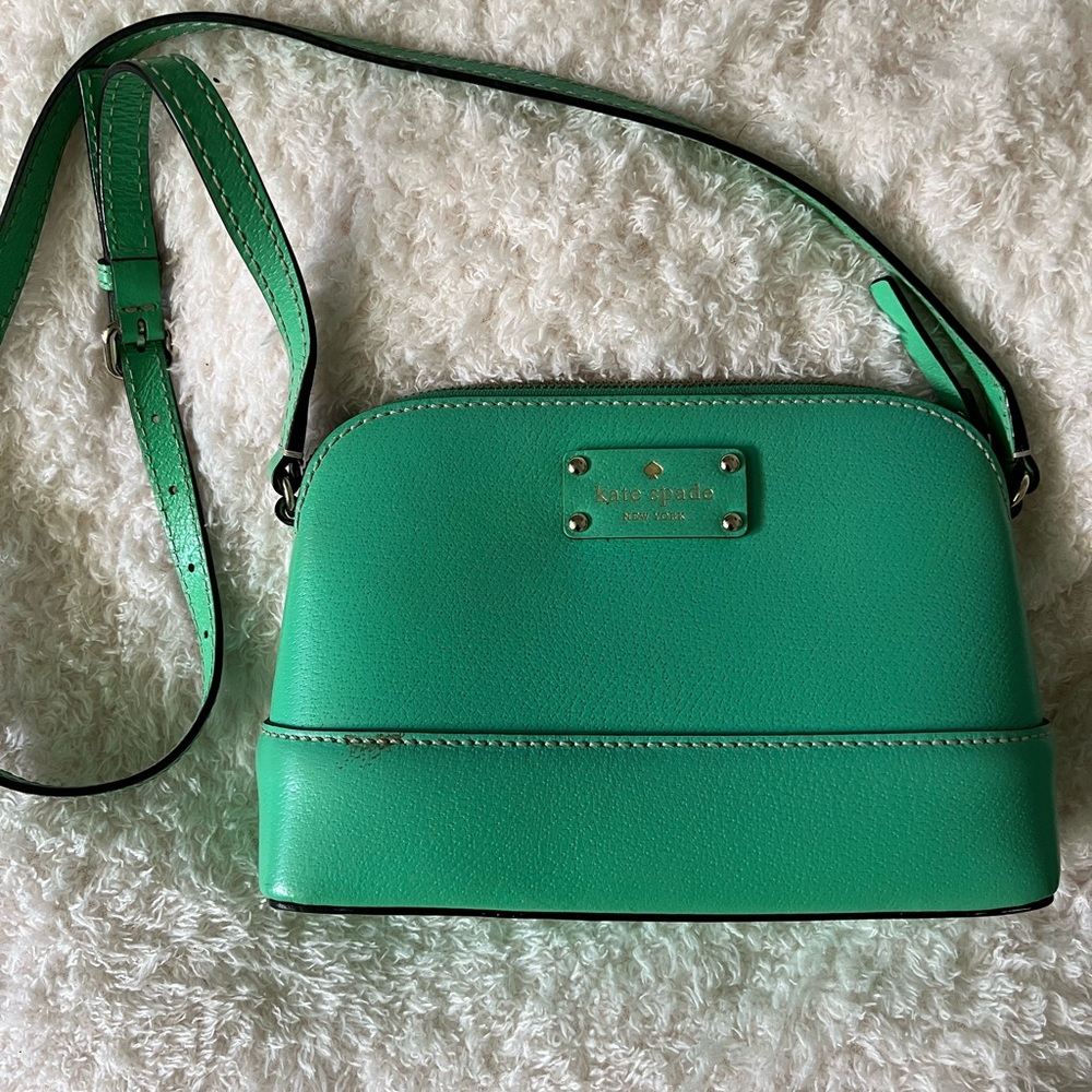 Kate Spade Spring Green Crossbody Purse